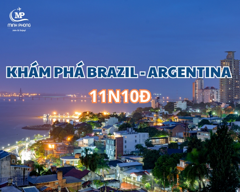 KHÁM PHÁ BRAZIL - ARGENTINA 11N10Đ (Emirates 5*)