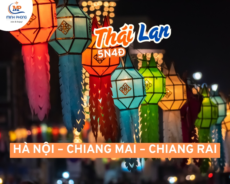 DU LỊCH HÀ NỘI – CHIANG MAI – CHIANG RAI - HÀ NỘI (BAY THAI AIRASIA) 5N4Đ