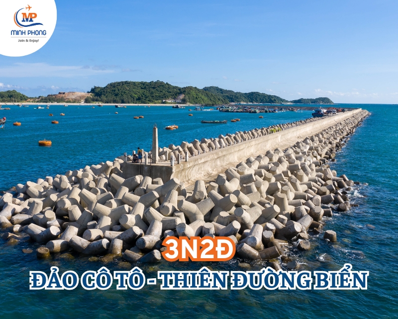 DU LỊCH ĐẢO CÔ TÔ - THIÊN ĐƯỜNG BIỂN 3N2Đ