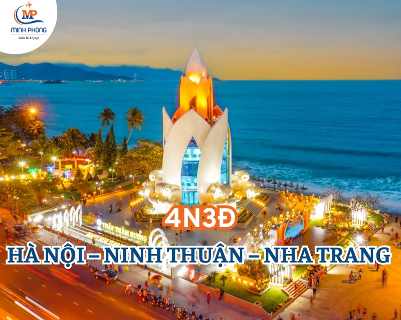 Du lịch HÀ NỘI – NINH THUẬN – NHA TRANG – HÀ NỘI (4 ngày 3 đêm – Bay Vietnam Airlines)