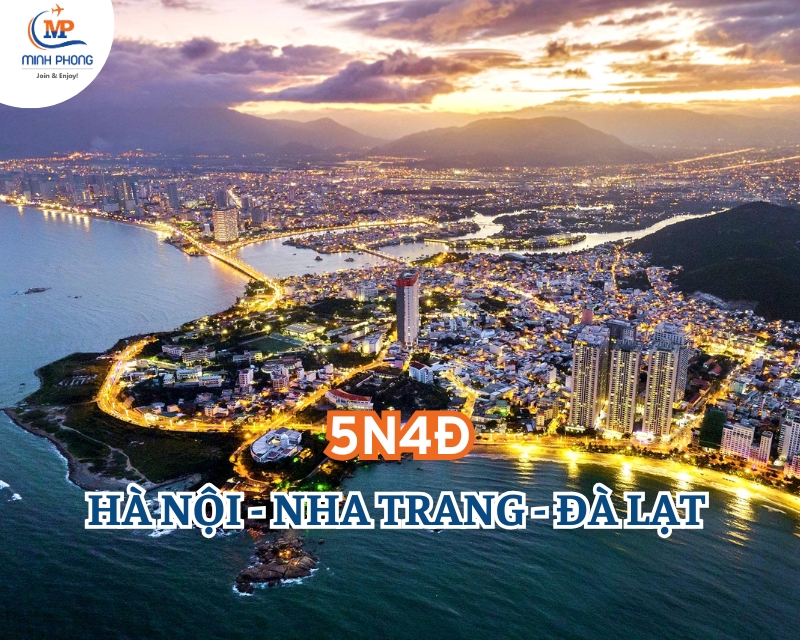 Du Lịch Hà Nội - Nha Trang - Đà Lạt - Hà Nội 5N4Đ Bay Vietjet Air