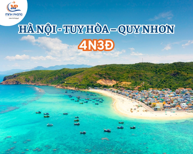 DU LỊCH HÀ NỘI - TUY HÒA – QUY NHƠN – HÀ NỘI 4N3Đ BAY VIETNAM AIRLINES
