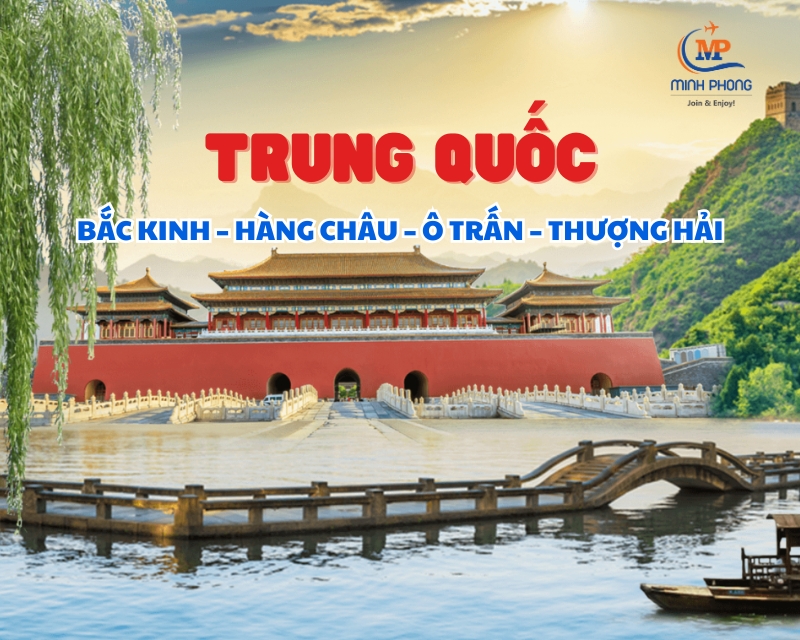 BẮC KINH – HÀNG CHÂU – Ô TRẤN – THƯỢNG HẢI (Vietnam Airlines)