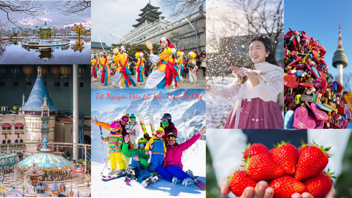 Tour Tết Hàn Quốc 2026